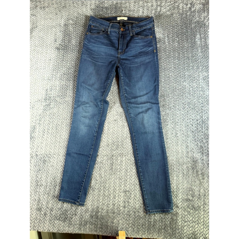 Madewell Roadtripper Jeans Womens 28 Blue Denim Stretch Medium Wash Skinny Leg
